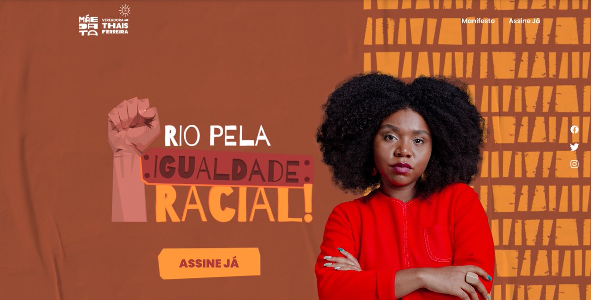 ailaobs's tweet photo. O Estatuto da Igualdade Racial é o primeiro projeto de lei protocolado pela MãeData @southaferreira. Ele tem como objetivo a promoção de políticas de igualdade racial e o combate a discriminação racial. Vamos apoiar pela aprovação: https://t.co/DpzIUtvlXE #RioPelaIgualdadeRacial https://t.co/BIhEByDvKK