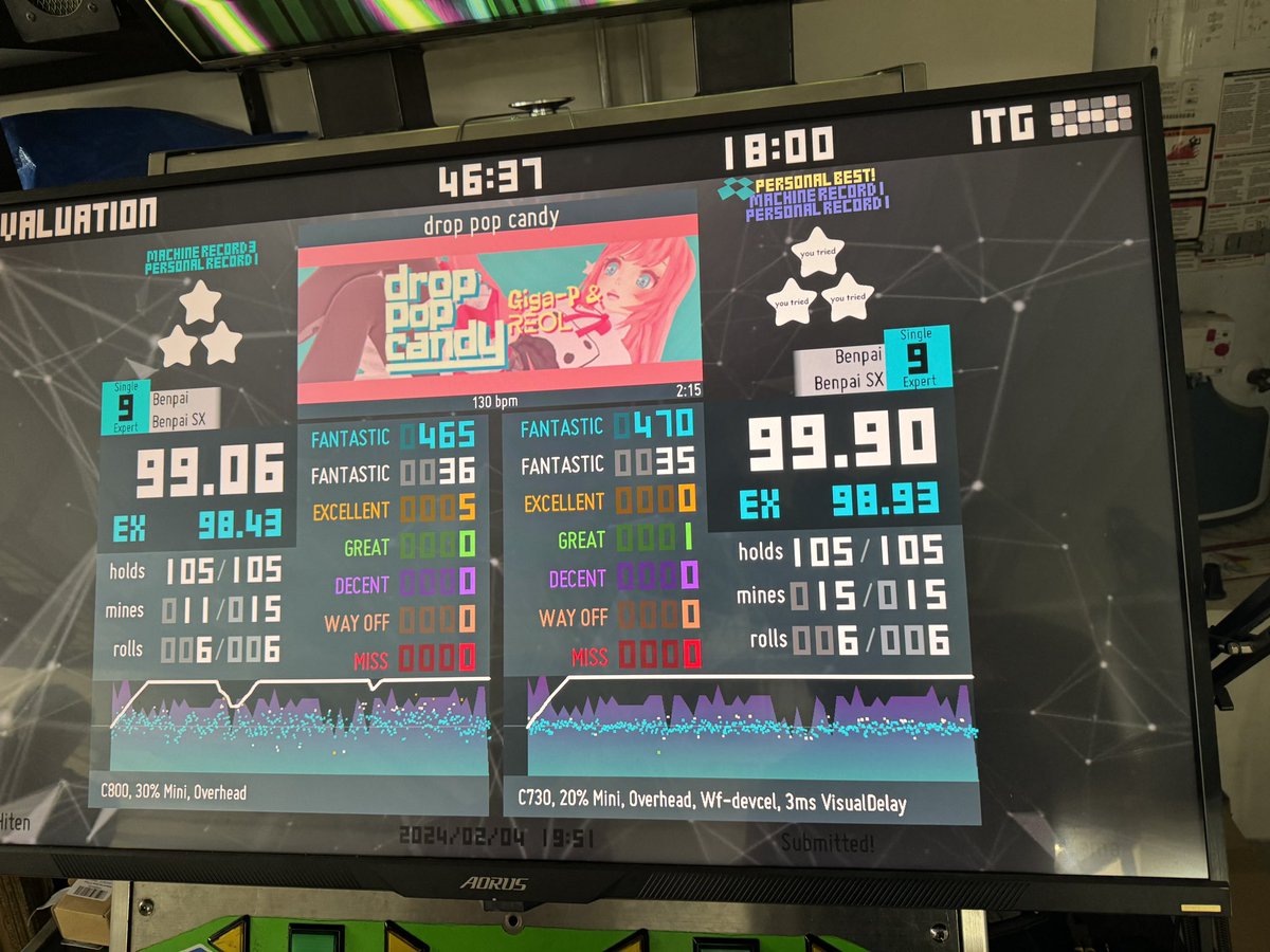 BigYamaDDR's tweet photo. First 4 days of #MGEF (too old and weak for #DGEF 😅😅)
Day 1: PFCed 19 new 10s! 49 to go!
Day 2: Passed my first 14 (6K) in DJ Max!
Day 3: AAA’ed Spanish Snowy Dance ESP 🥵🥵🥵
Day 4: ITG with @hitenhtrivedi and @gomenstruation and quad flagged a new 9 lol (5th?)
Good start ☺️ https://t.co/DM2MMOXYNT