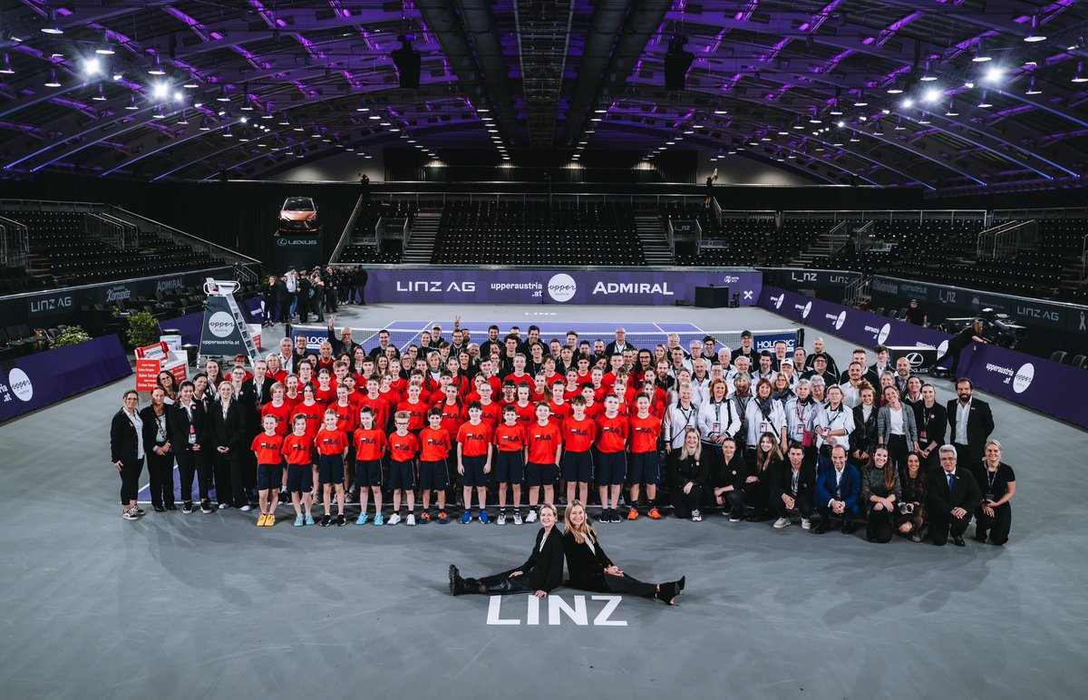What a week has come to an end at the @WTALinz ! Thank you to each and every one of you. Your passion, hard work, love and dedication made this event such a success . Until next year 🎾