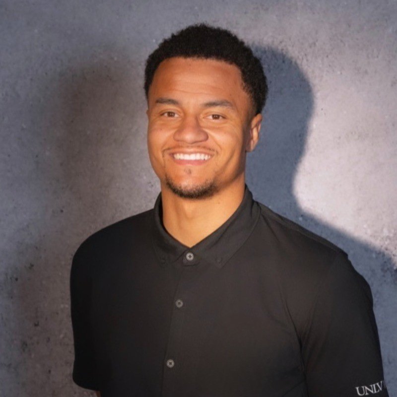 UNLVgameops's tweet photo. A familiar 😁 face in a new role! Everyone say  👋 hello to "JJ" our Facilities &amp; Game Operations Coordinator. 
#GoRebels #GameOpsLife https://t.co/kpztElwuP7