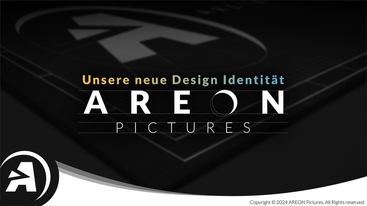 Alter Charme, neu gestaltet!
Unter diesem Titel präsentieren wir euch nun unser neues Brand Design.
Dieses findet ihr neben unserer neuen Guideline auf areonpictures.com/identity