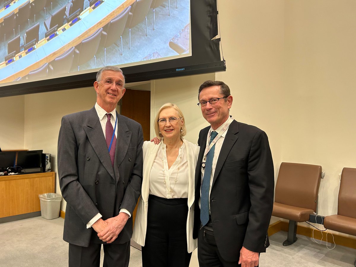 A warm welcome and congratulations to @Brazil_UN_NY as the new Chair of the #PeacebuildingCommission and @CroatiaUN & @KenyaMissionUN as Vice Chairs. And my sincere thanks to the outgoing Chair @CroatiaUN and Vice Chairs @BangladeshUN1 & @GermanyUN for their leadership in 2023.