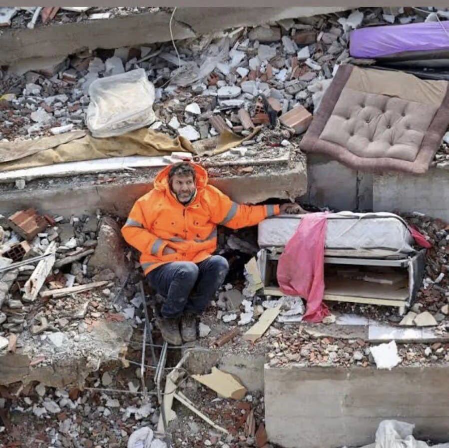 Asla unutamayacağım fotoğraflardan biri … #6şubat