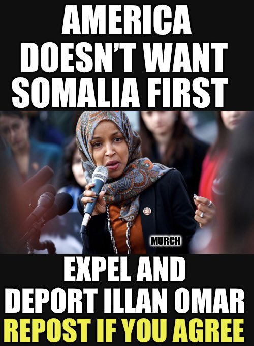 She has no allegiance to the United States.  Expel her. 

<a href="/TheEXECUTlONER_/">👉M-Û-R-Č-H👈</a>💥
<a href="/NavyVeteranMAL2/">Michael A Lather ⚓️🇺🇲</a>
<a href="/NavyVeteranPaul/">Paul</a>⚓️
<a href="/BradhamShannon/">💥💥SEB1957💥💥</a>
@ssgtbarbarausaf
<a href="/cali_beachangel/">Cali_Lush⚔️🇮🇹♥️🇺🇸♥️🏴󠁧󠁢󠁳󠁣󠁴󠁿⚔️</a>
<a href="/lakemonstercl1/">🇺🇸Steve2A🇺🇸God🇺🇸Family🇺🇸Country🇺🇸</a>
<a href="/iammichelle777/">MichelleJ</a>
<a href="/GlockfordFiles/">Glockford Files</a>
<a href="/Rightalways19/">Right is better</a>
<a href="/DEATHBALL13/">Anthony Asaro 🍊🍊🍊🍊🍊</a>
<a href="/Queeny1946/">Queeny46</a>
<a href="/MAC_ARMY1/">SGT_MAC</a>
@Wendy_Rog6