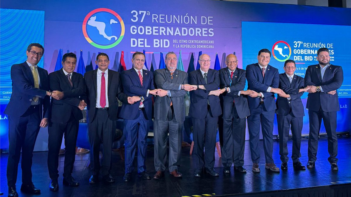 igoldfajn's tweet photo. .@el_BID trabaja en colaboración con Centroamérica y la República Dominicana para establecer los cimientos de un crecimiento más inclusivo y sostenible en estos países, incluso a través del programa regional, América en el Centro. Con el respaldo de nuestros miembros, mediante la adopción de nuestra nueva estrategia institucional, la recapitalización de @BIDInvest y la reposición de BID Lab, avanzaremos en la construcción de un banco con mayor alcance e impacto para beneficiar a la región. Aquí mi discurso de apertura desde Antigua, Guatemala,  durante nuestra reunión previa a la Asamblea Anual del BID. https://t.co/febgNXSNnq