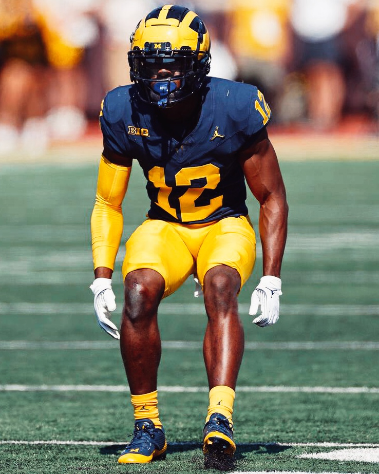 Michigan Cornerback Josh Wallace last season:

〽️ 367 Coverage Snaps
〽️ Zero TDs Allowed