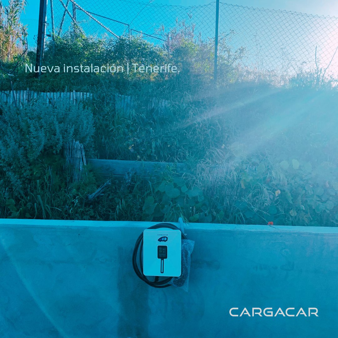 cargacar_es's tweet photo. Aquí tenéis otra instalación de cargador para #cocheselectricos en una vivienda particular que hemos terminado esta misma mañana en 📍#Tenerife
Y tú, ¿te animas a pasarte a la #movilidadsostenible ?
¡Consúltanos! Llama al 615 45 65 77
#wallbox #wallboxchargers # #ev #cargacar https://t.co/Hxkbjoodgz