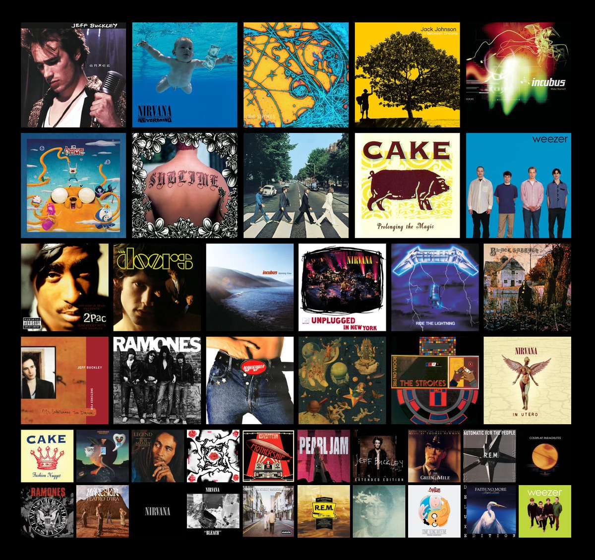 Christo18245455's tweet photo. New topster dropped!
looking for #musictwt mutuals!
RT’s are appreciated!
#JeffBuckley #Nirva https://t.co/iA0nEGWrrL