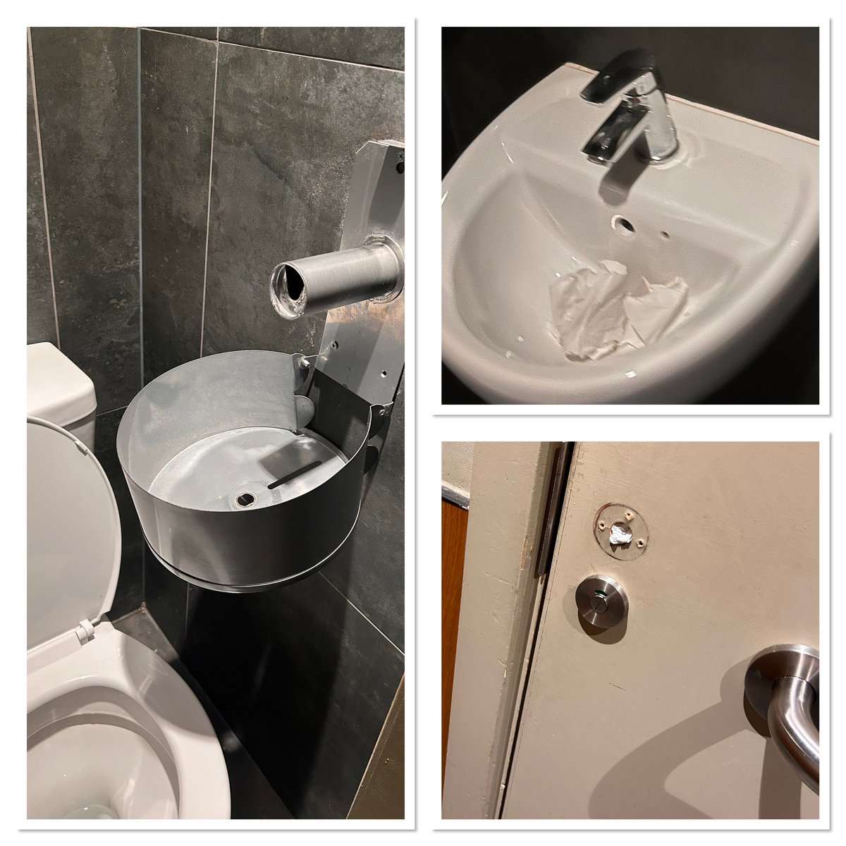 I’m all for supporting local but today thought I’d treat daughter to a <a href="/Starbucks/">Starbucks</a> and after going into the toilets on arrival I thought better before spending £4+ on a coffee. Disgusting facilities at the #Dumfries A75 store. I walked out and won’t be back. Please do better.