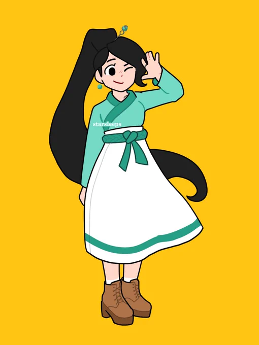 i wanna draw a cute girl if you have a humanoid (not furry sorry) OC post your ref!! if I don't see one that clicks w me I'll just do some fanart (: 