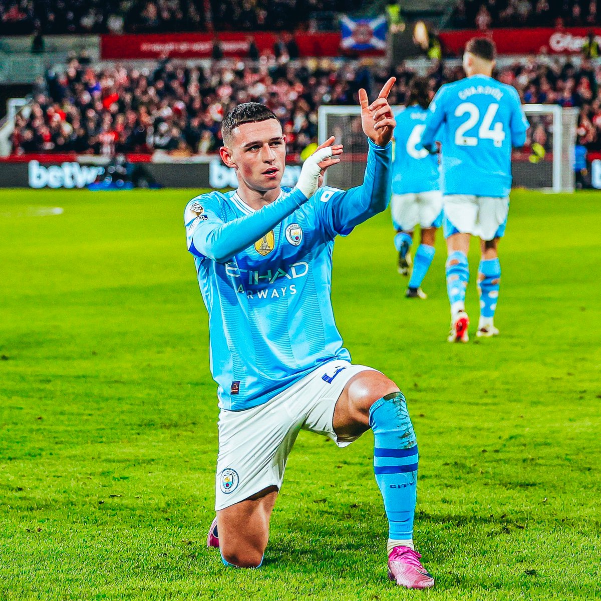 フォーデンにハートを狙い撃ちされてしまいました🩵

🐝 1-3 🩵 #ManCity