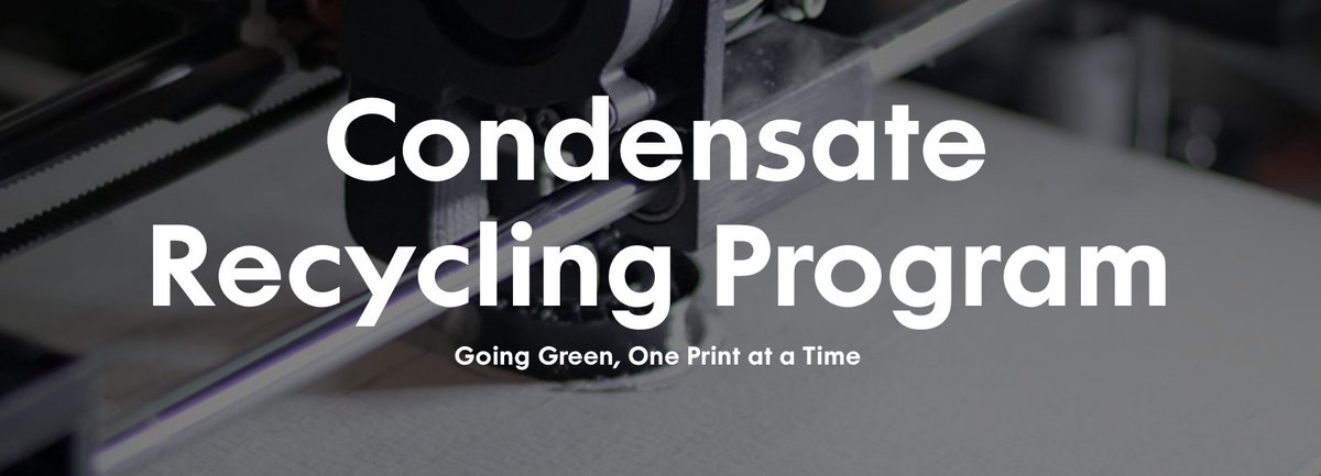 Switching to a circular model of production doesn’t have to be difficult. Operate more sustainably with our simple #additivemanufacturing and #3dprinting material recycling program.

Implement a recycle program with us today!

Visit: kbmadvanced.com/condensate-rec…