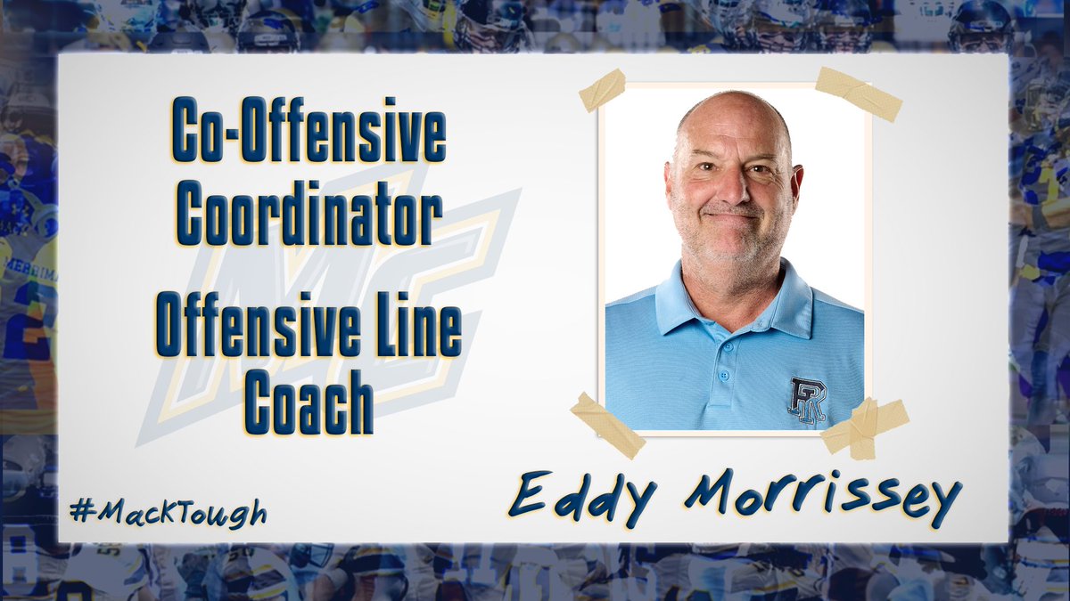 We would like to welcome Eddy Morrissey to the MACK! 

📰: merrimackathletics.com/news/2024/2/5/…

#GoMack // #MackTough
