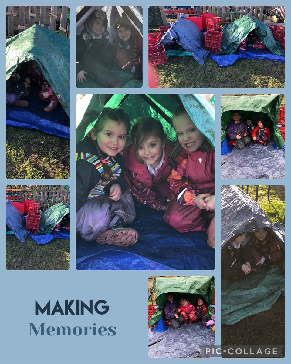 pp_accrington's tweet photo. EYFS have enjoyed learning outside of the classroom. They have built dens, explored different musical instruments, created their own recipes in the mud kitchen and completed the space themed obstacle course! 🌟
#makingrelationships #developingresilence 
#learningthroughplay https://t.co/unhs1T09uI