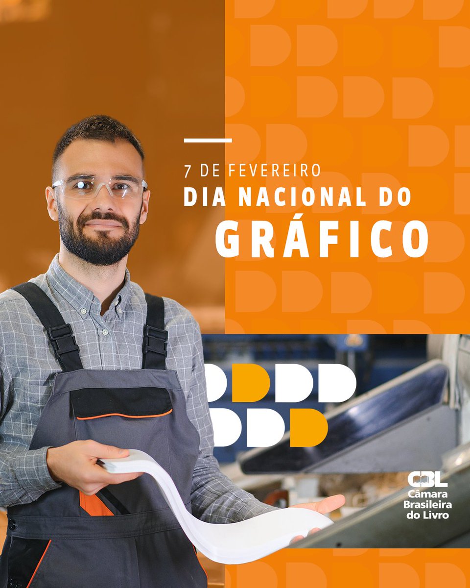 CBL_oficial's tweet image. Hoje celebramos o Dia Nacional do Gráfico! 🖨️📚

Em celebração, deixe seu comentário abaixo aos profissionais gráficos que são fundamentais para o setor do livro!

#cbl #impressao #cultura #informacao #livros #jornais #revistas #graficos @GGFernanda