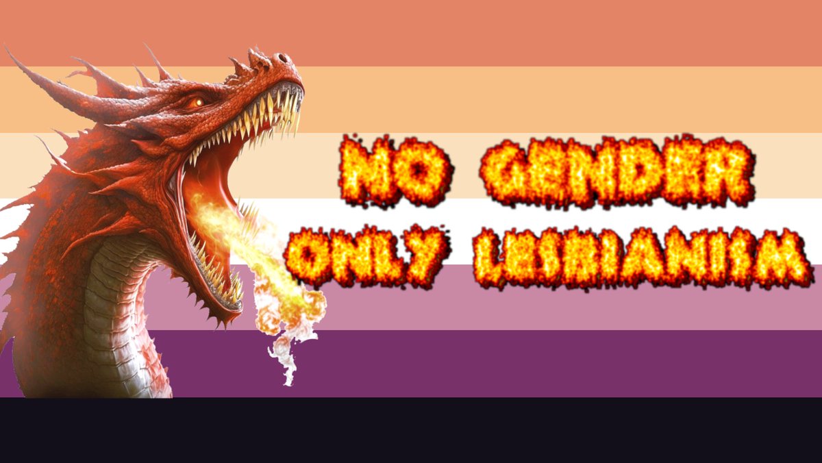 🔥 aggressive nonbinary lesbian flag for all your needs 🔥
