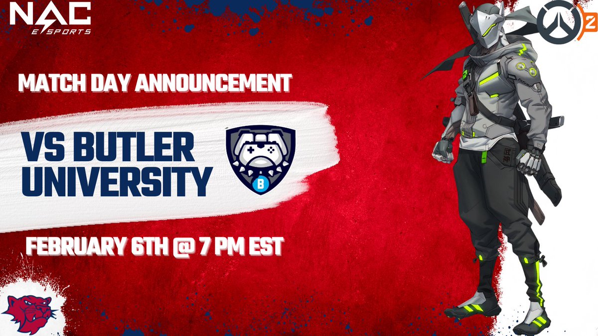 ClearyOW2's tweet photo. Exciting news on the horizon! 🌟 Our team is all geared up for an engaging @NACEsports match tomorrow night against @ButlerEsports. Get ready for the thrill!

🗓️: February 6th @ 7 PM EST
📹: https://t.co/0vCnr8uFBY
🗒️: https://t.co/d31df8CVXi https://t.co/46wbse1GxU