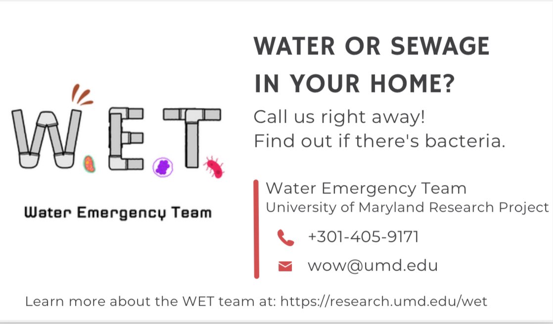 Marccus D. Hendricks (@mdhdubois) on Twitter photo Two of our amazing undergraduate <a href="/WET_umd/">Water Emergency Team</a> volunteers doing a household swiffer sample demo for our new students! <a href="/UMDResearch/">UMD Research</a> @UMD_MAPPD <a href="/UMDPublicHealth/">UMD Public Health</a> #SanitarySewerOverflows #GrandChallenges 🚨🌊🦠🏠 Two of our amazing undergraduate <a href="/WET_umd/">Water Emergency Team</a> volunteers doing a household swiffer sample demo for our new students! <a href="/UMDResearch/">UMD Research</a> @UMD_MAPPD <a href="/UMDPublicHealth/">UMD Public Health</a> #SanitarySewerOverflows #GrandChallenges 🚨🌊🦠🏠