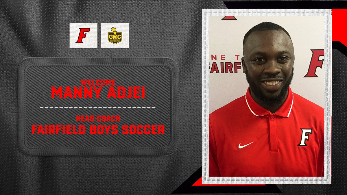 We're excited for the future of Fairfield Boys Soccer!

Pending board approval, Coach Manny Adjei will serve as the new Varsity Boys Soccer Coach.   #FairfieldPride #OneTribe