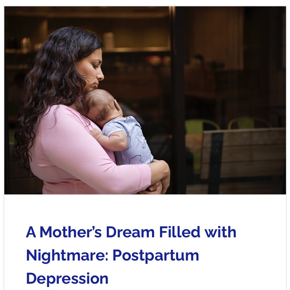 We invited Neha Pundeer, a New York City psychotherapist and mother, to share her thoughts on postpartum depression.

Read here: samhin.org/a-mothers-drea…

#ppd #postpartumanxiety #postpartumdepression #mentalhealth #southasians #southasianmentalhealth