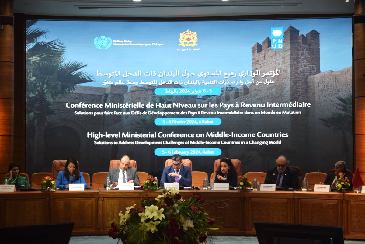 PNUDMaroc's tweet image. Panel 5 at #MICConference2024 concluded with valuable insights on South-South &amp;amp; Triangular Cooperation! Experts shared how these partnerships are pivotal for MICs&apos; development, offering fresh perspectives on collaboration. 🌍💼 #PartnershipGoals #Action4MICsRabat