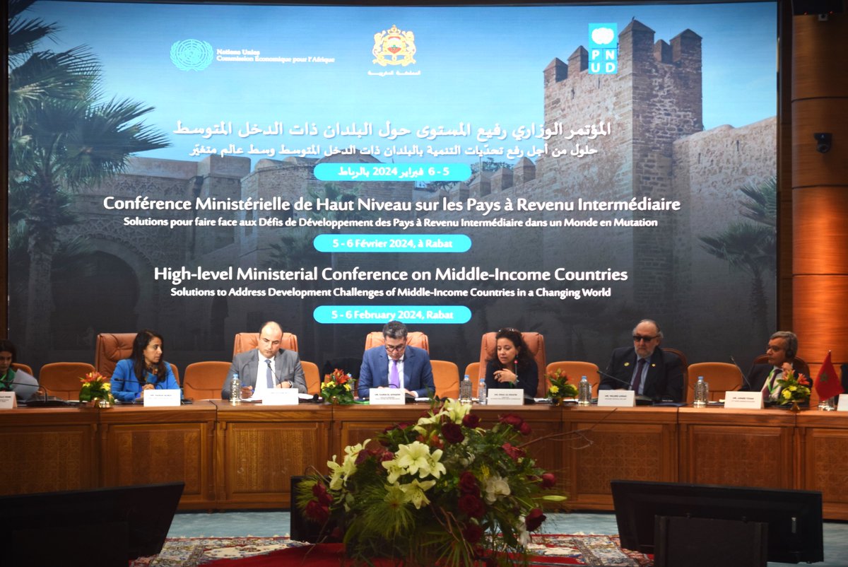 PNUDMaroc's tweet image. Panel 5 at #MICConference2024 concluded with valuable insights on South-South &amp;amp; Triangular Cooperation! Experts shared how these partnerships are pivotal for MICs&apos; development, offering fresh perspectives on collaboration. 🌍💼 #PartnershipGoals #Action4MICsRabat