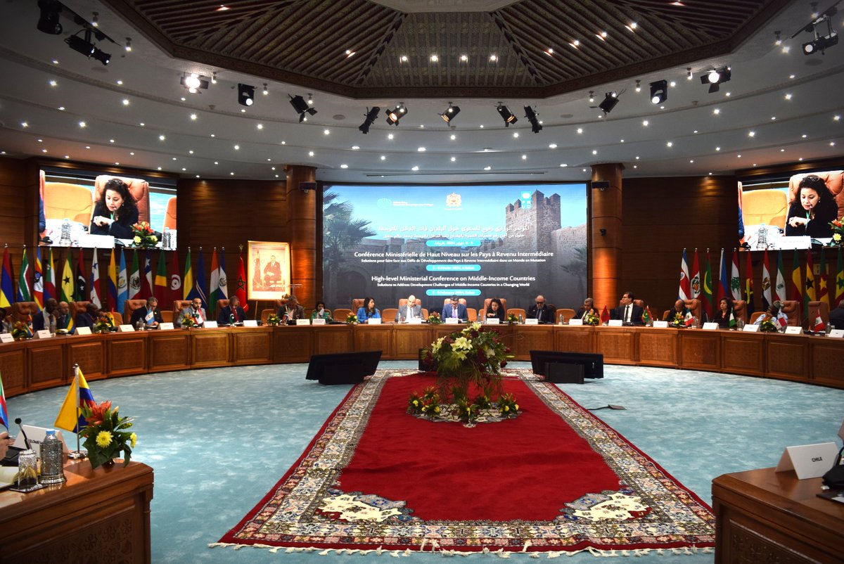 PNUDMaroc's tweet image. Panel 5 at #MICConference2024 concluded with valuable insights on South-South &amp;amp; Triangular Cooperation! Experts shared how these partnerships are pivotal for MICs&apos; development, offering fresh perspectives on collaboration. 🌍💼 #PartnershipGoals #Action4MICsRabat