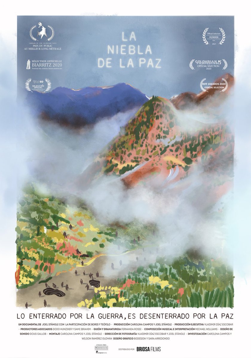 ⛺ Llega La niebla de la paz de Joel Stängle a #Panorama2023. 

📆 Funciones:
🔹 6 de febrero a las 5:30 p.m.
🔹 15 de febrero a las 7:00 p.m.
🔹 24 de febrero a las 5:30 p.m.

Adquiere tus entradas 🎟️
cinematecadebogota.gov.co/pelicula/niebl…