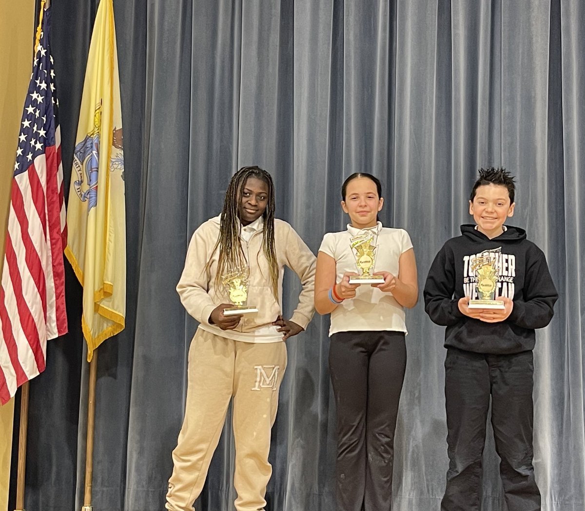 Blumonkey325 (Mrs. Vieira) (@blumonkey325) on Twitter photo So very proud of <a href="/AmerigoSchool/">Amerigo A. Anastasia School</a> Debate Team (Braeden, Carolyn, & Maria) for taking home a huge win this weekend at our 2nd Debate Tournament in NYC! Placing 2nd Overall Best Team, in the Red Division🏆Great job!!! <a href="/LBpublicschools/">Long Branch Public Schools</a> <a href="/LBSuptRodriguez/">Francisco E. Rodriguez</a> #LBTogetherWeCan So very proud of <a href="/AmerigoSchool/">Amerigo A. Anastasia School</a> Debate Team (Braeden, Carolyn, & Maria) for taking home a huge win this weekend at our 2nd Debate Tournament in NYC! Placing 2nd Overall Best Team, in the Red Division🏆Great job!!! <a href="/LBpublicschools/">Long Branch Public Schools</a> <a href="/LBSuptRodriguez/">Francisco E. Rodriguez</a> #LBTogetherWeCan