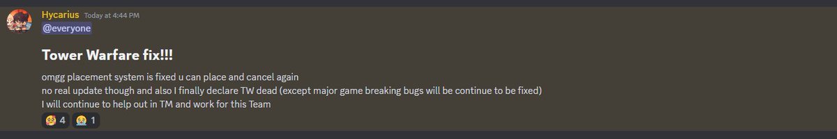 KuzxTeam's tweet photo. News! Tower Warfare Fix now rolled out! We've had a large number of reports on Crashing on Tower Warfare due to placement and canceling, This is new fixed and running smooth again for Tower Warfare. https://t.co/USpmWSDwXn