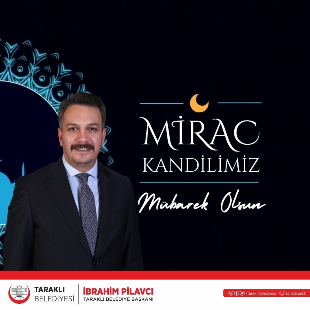 Miraç Kandili'nin bereketi, rahmeti ve mağfireti üzerimize olsun. Tüm dualarınız kabul, kalpleriniz huzurlu olsun. Kandiliniz mübarek olsun.

 #Hayırlıkandiller #Taraklı