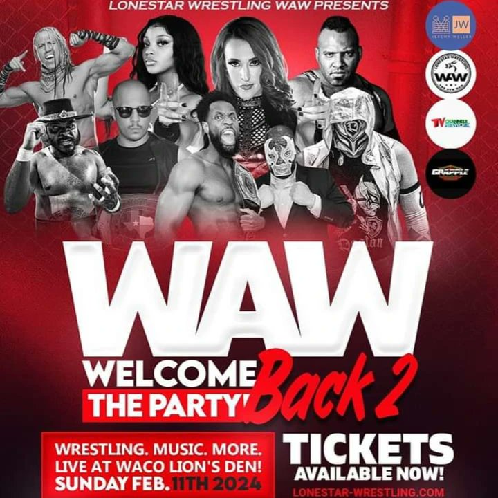 This weekend there is some great wrestling happening at @TheOfficialROW and @WAWIsWaco Be sure to grab those tickets while you can!!!!