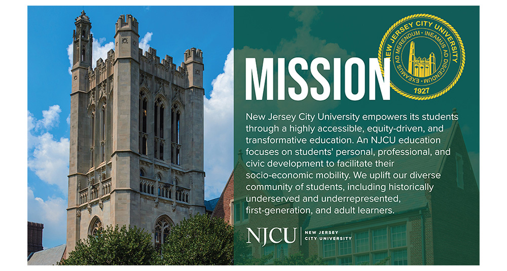 .<a href="/NJCUniversity/">New Jersey City University</a> – which recently announced significant year-to-date growth in enrollment for the spring semester – has unveiled a refreshed mission and introduced its first vision statement. njbiz.com/njcu-unveils-n…