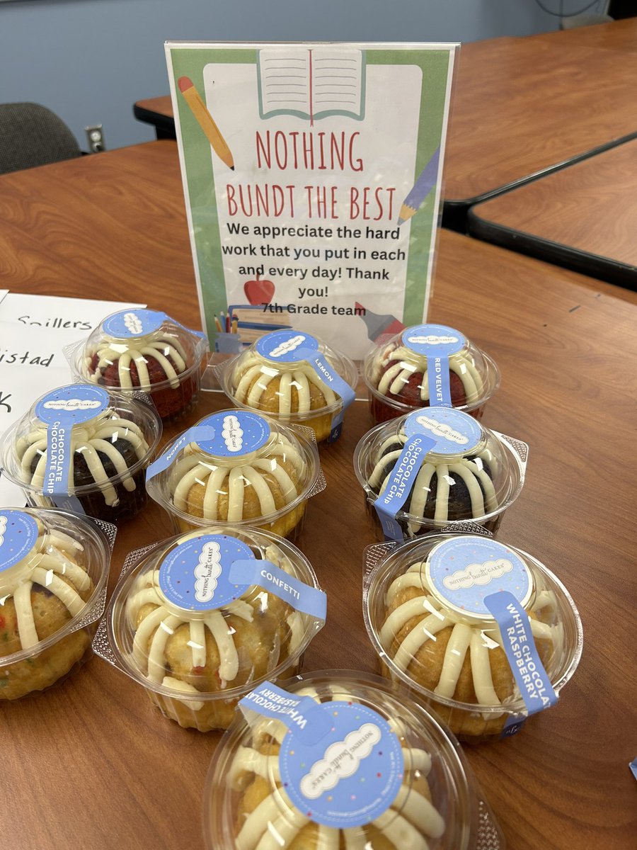 7th grade is so thankful for all of the hard work our paraprofessionals do each and every day!