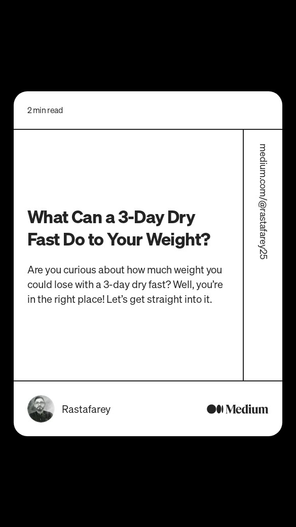Read this story from Rastafarey on Medium: medium.com/@rastafarey25/…

#Dryfasting   #weightloss   #fasting   #LoseWeightFast   #dryfast