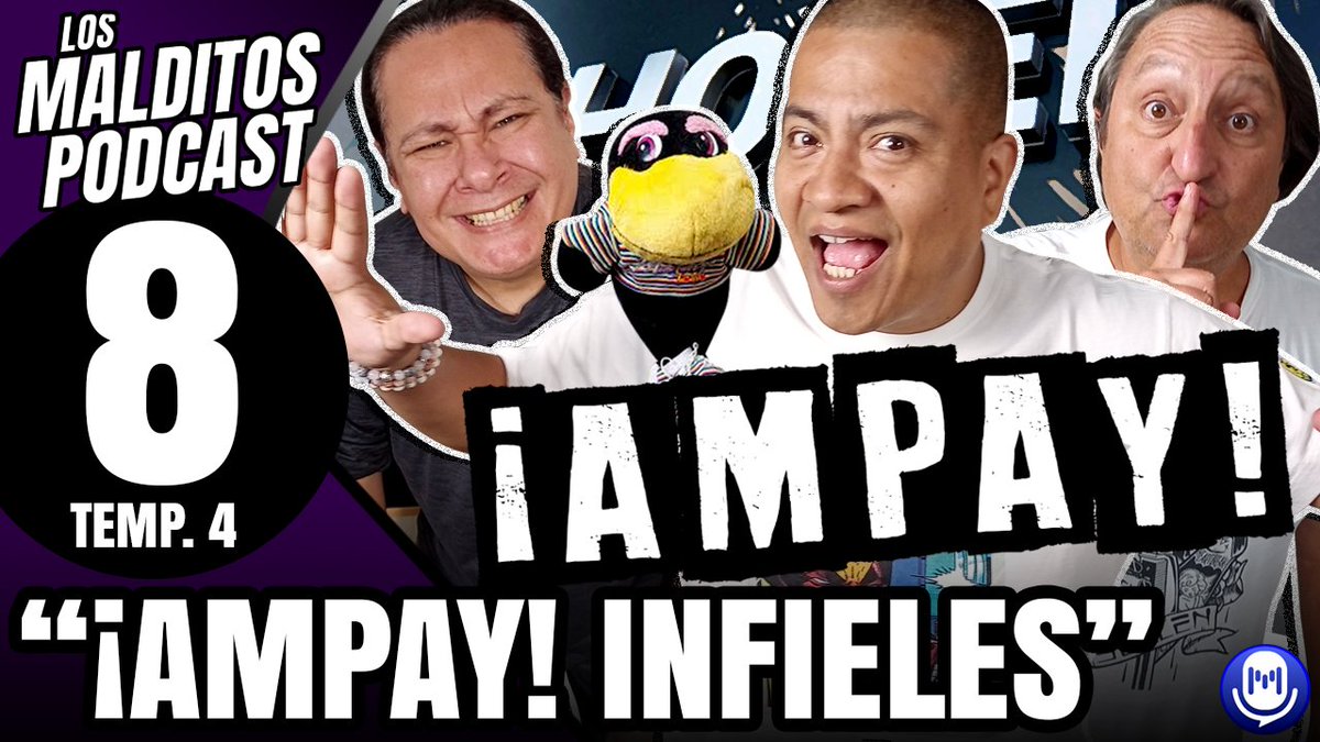 Esta semana el tema será 'Infieles' 😧 youtu.be/3yp155zk-nY?fe… 👈🏻 #LosMalditosPodcast #DanielMarquina #GonzaloTorres #AugustoRobles #Marcuilas #Gonzalete #Papopa #Anecdotas #Humor #Curiosidades #Podcast #Peru #Live #LosMalditosPodcastLive #Infieles #Infiel #Ampay #Tramposos