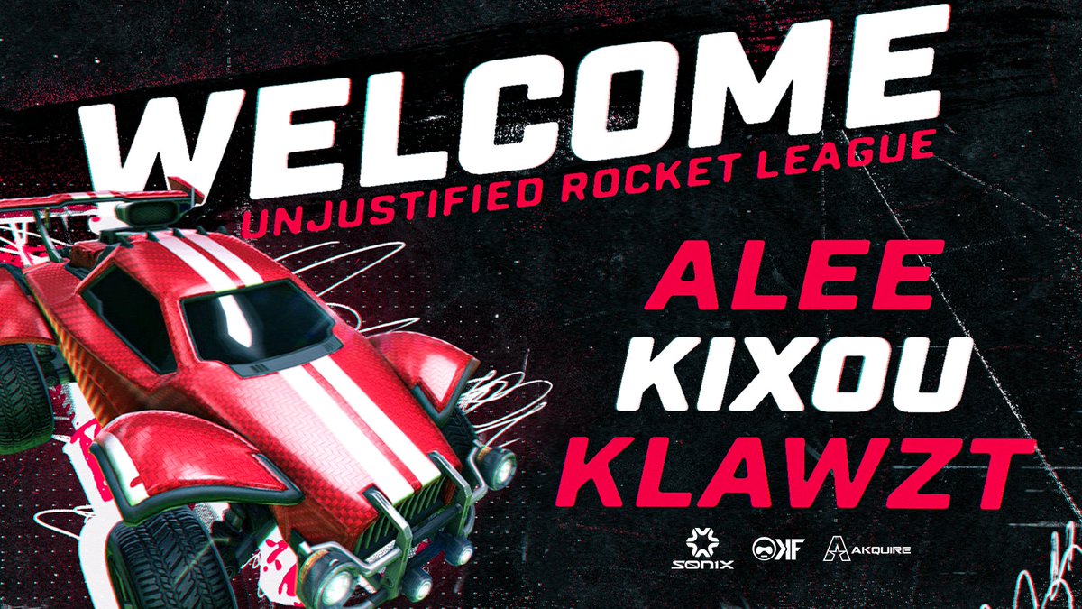 UnjustifiedGG's tweet photo. Who doesn't love some Rocket Soccer?
Introducing Unjustified Rocket League
๐ง๐ท@aleerl__
๐ง๐ท@kixourl_
๐ฆ๐ท@klawztrl
#LeaveNothingUnjustified #UGRL https://t.co/6P1cm949td