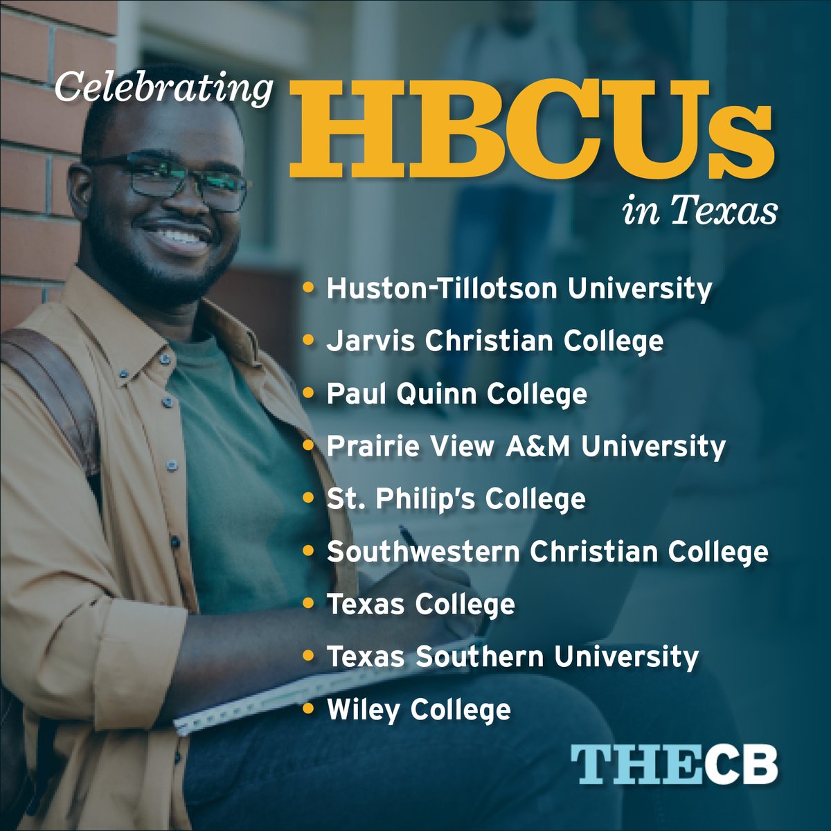 Texas is home to nine Historically Black Colleges and Universities (HBCUs) across the state! HBCUs have helped drive an impact among the Black community since the late 1800's. 🎓