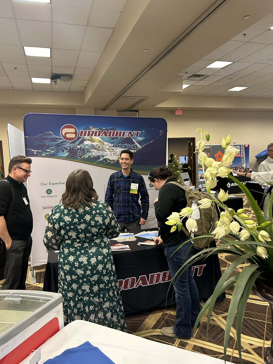 BroadbentAssoc's tweet photo. We had a great time in Las Vegas last week for the Nevada Water Resources Association’s (NWRA) 2024 Annual Meeting! Thank you to NWRA for hosting and to all our clients and partners for stopping by to see us. Be sure to check out NWRA’s calendar for more upcoming events. https://t.co/GTxON5U5jS