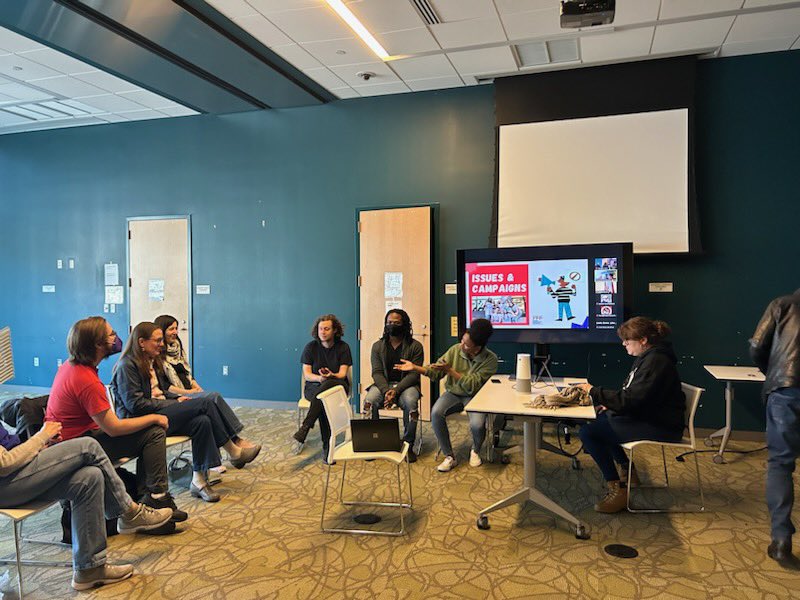 Montgomery County DSA (@moco_dsa) on Twitter photo Thank you to <a href="/ypforprogress/">Young People for Progress</a> for coming to our February branch meeting to talk about banning consent searches in MoCo & restorative justice in MCPS.
We also heard from candidates for branch steering and got updates on rent stabilization regulations and Palestine organizing. Thank you to <a href="/ypforprogress/">Young People for Progress</a> for coming to our February branch meeting to talk about banning consent searches in MoCo & restorative justice in MCPS.
We also heard from candidates for branch steering and got updates on rent stabilization regulations and Palestine organizing.