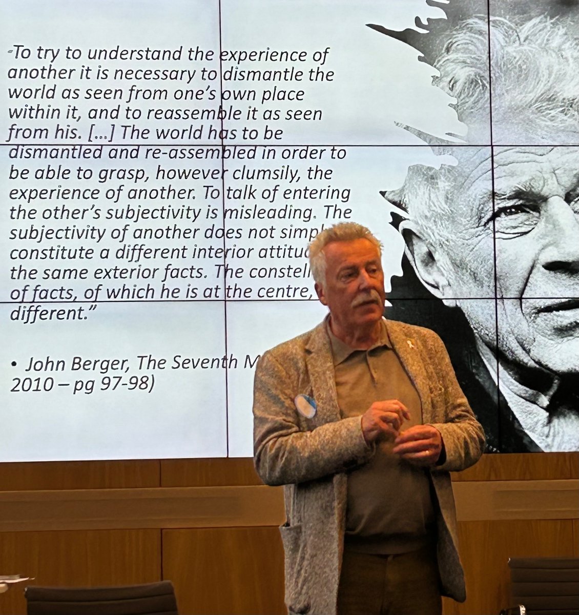 Prev_Justice's tweet photo. Brilliant day learning from the guru’s of restorative justice Professor Tim Chapman and Annemieke Wolthuis. Quote of the day, “We must make the effort to understand the ‘lived reality’ of the people we support — and then show it”👌🏽 #RestoritiveJustice #UNCRC https://t.co/fmB0SGSHrY