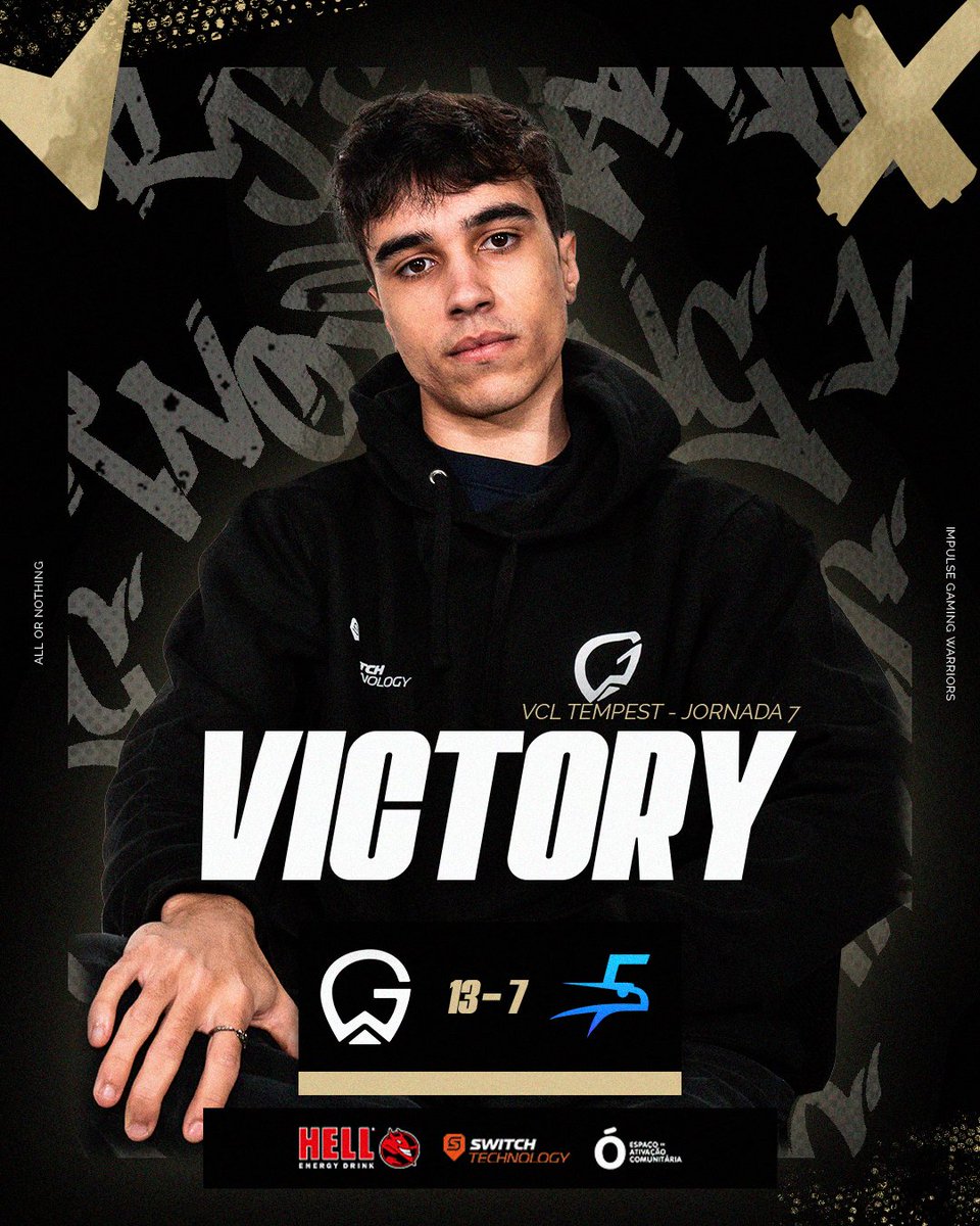 ImpulseGW's tweet photo. Fechamos a primeira volta com uma vitória e estamos assim 4-3 na @valleague_pt 

gg's @HOF_esports 

#AllOrNothing #VALTempest https://t.co/JCJO3Anoc3