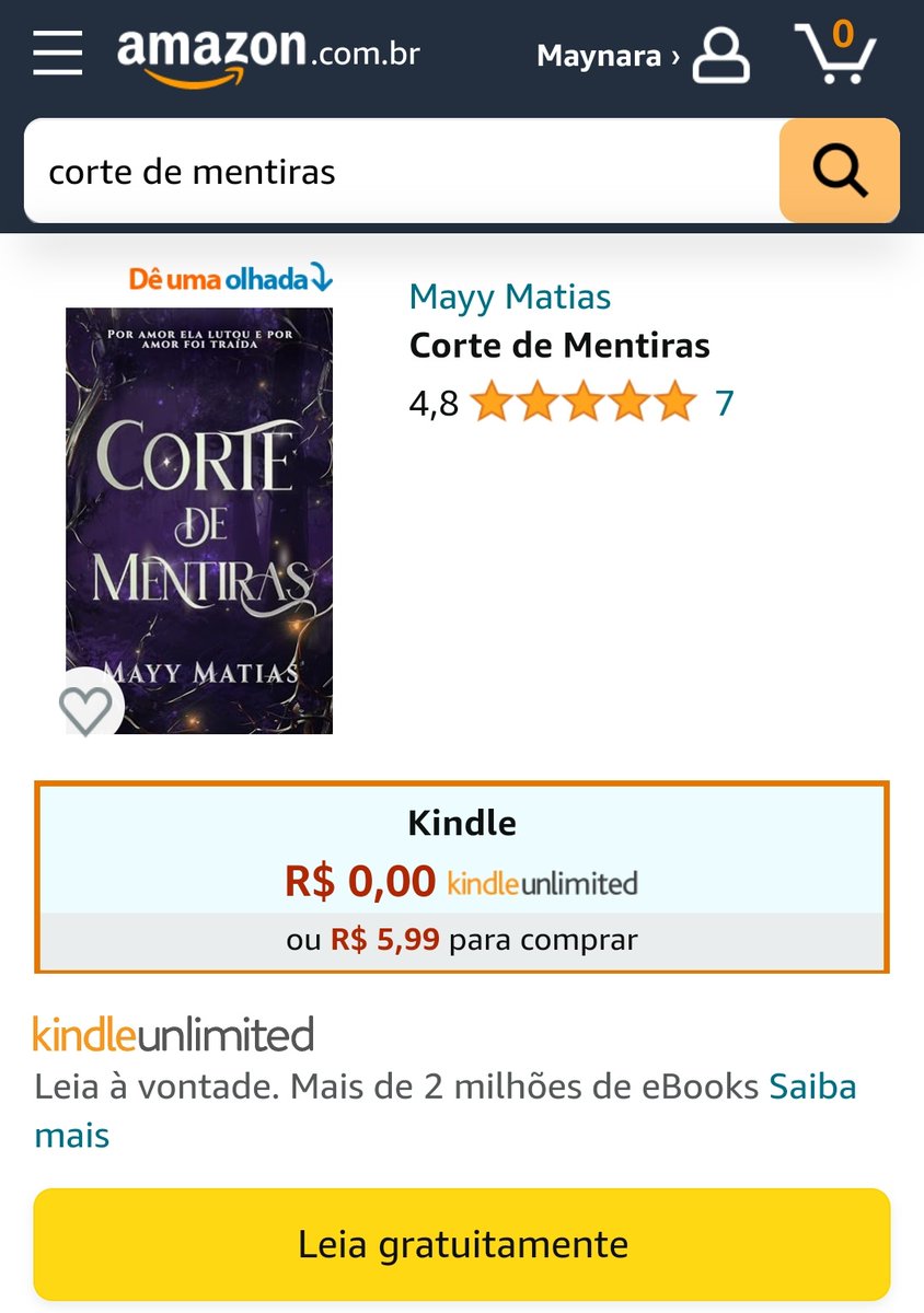 mayymatias's tweet photo. Já leram um romantasia nacional hoje?

Me ajudem a bater as 10 primeiras avaliações 💜🌙

https://t.co/Q0Rq74JISo?…

#livros #livrosnacionais https://t.co/68MFjBvrIY