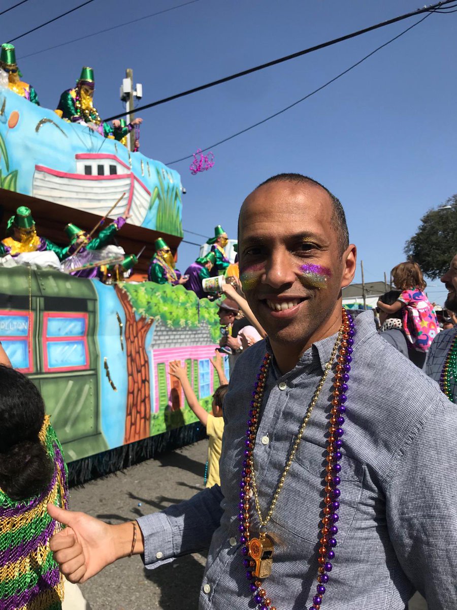 First #mardigras !
#neworleans #Laissezlesbonstempsrouler