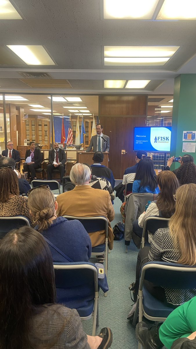 Freddie O’Connell (@freddieoconnell) on Twitter photo Happy #TransitEquityDay!
The 19 Herman to <a href="/Fisk1866/">Fisk University</a> was full, as we gathered to reflect on the legacy of Rosa Parks.
I elevated the impact of Elizabeth Duff and Rip Patton and highlighted the importance of new service and stops for dignity and equity. Happy #TransitEquityDay!
The 19 Herman to <a href="/Fisk1866/">Fisk University</a> was full, as we gathered to reflect on the legacy of Rosa Parks.
I elevated the impact of Elizabeth Duff and Rip Patton and highlighted the importance of new service and stops for dignity and equity.