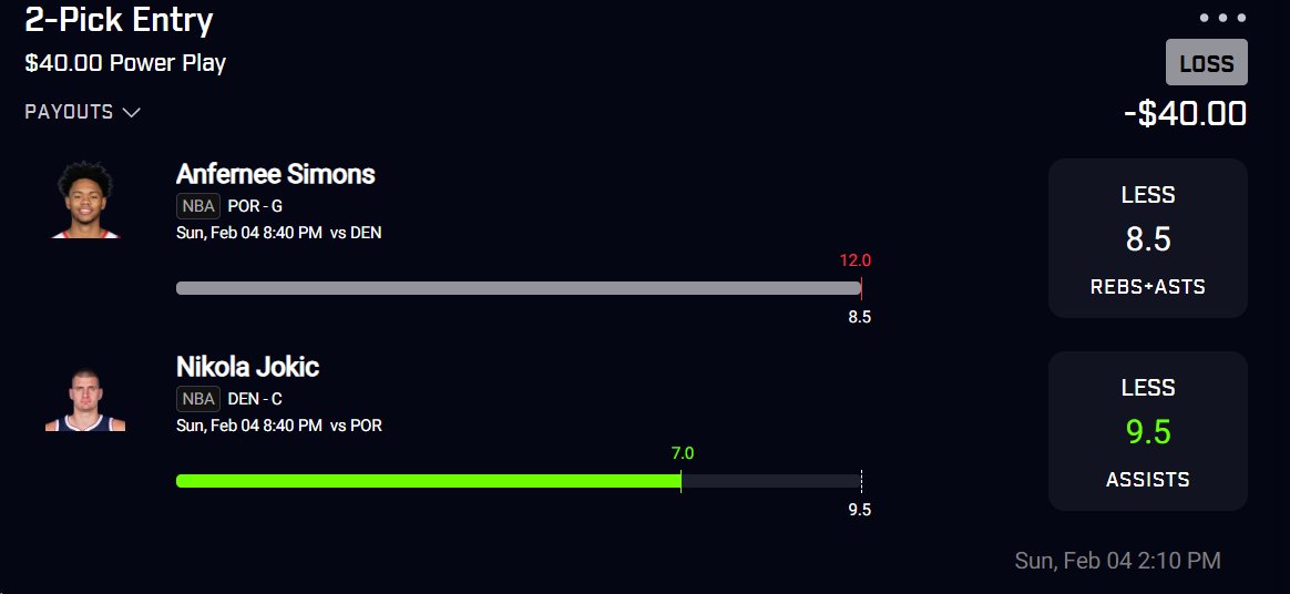 DefiantPicks's tweet image. Recap of yesterday's picks 👇

The ladder challenge slip went 1/2, starting us back over today

6-leg slip went 5/6 cashing for 2x 
5-leg slip went 2/3 cashing for 1.25x

I'm going to post slips for today's games in about an hour. Let's get some solid cashes today 💰

Check out…