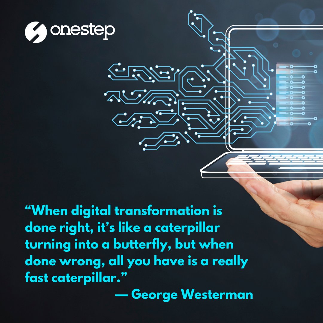 Is your business evolving or gradually fading away?  
When bridging online with offline efforts, technology isn't the driver, but it is critical in making it happen. Follow <a href="/onestepsecureit/">One Step Secure IT</a> and <a href="/onestepretail/">One Step Retail</a> to explore the limitless possibilities! 
 #DigitalTransformation