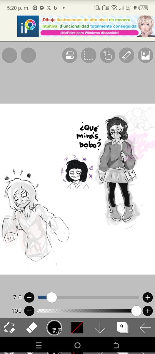 Taggalonka's tweet photo. Garabatos randoms del avatar de un amigo, es femboy que rico causa.  
#fanart https://t.co/1RRzOuWFkC