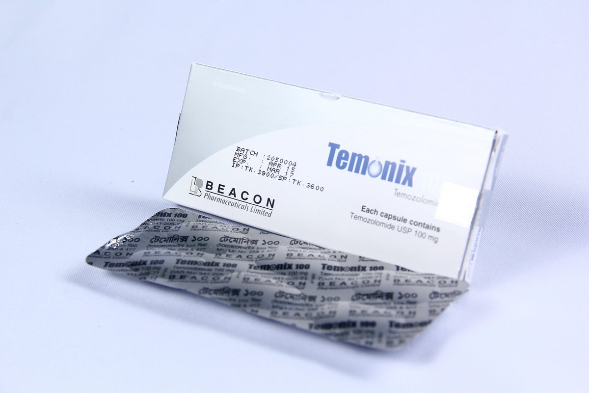 #Temozolomide is used to treat specific types of #braincancer (eg, glioblastoma multiforme, anaplastic astrocytoma) in patients whose tumors have returned or whose tumors have just been diagnosed. #temonix 
WhatsApp/Telegram: +8801705039446
Wechat: hoquechy