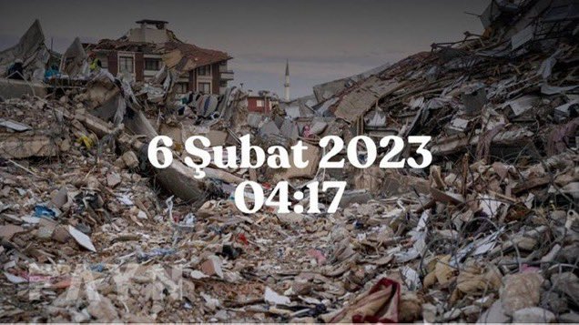 Zamanın merhem olamayacağı, unutamayacağımız ve çokça ders çıkaracağımız acıların yaşandığı gece #6Şubat2023. Depremde hayatını kaybeden yurttaşlarımıza Allah'tan rahmet, acılı ailelerine başsağlığı diliyorum.